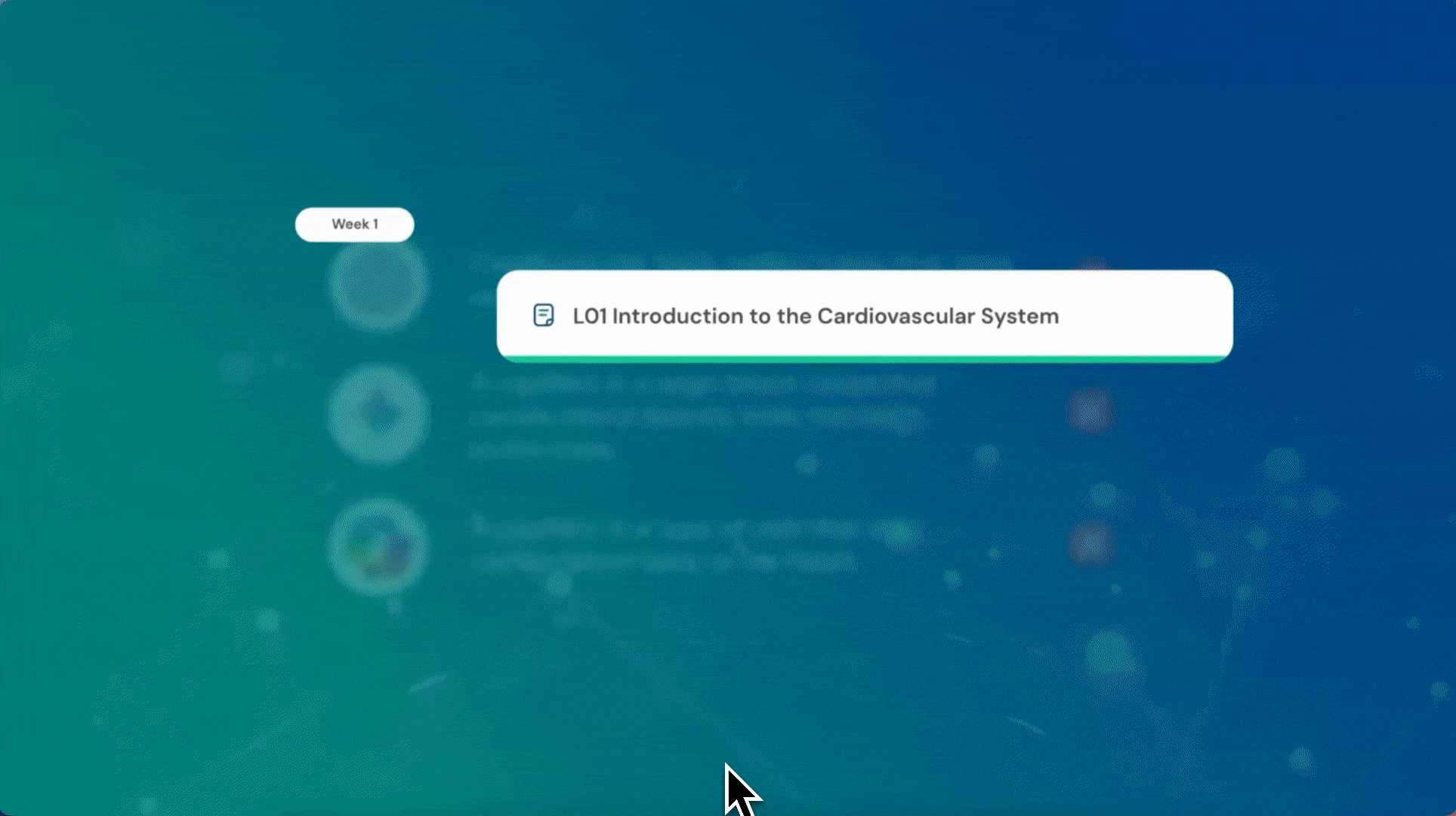 Demonstration of spaced repetition learning mode