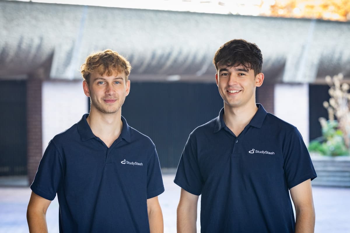 StudyStash co-founders Ben Ward and Jonathan Graham