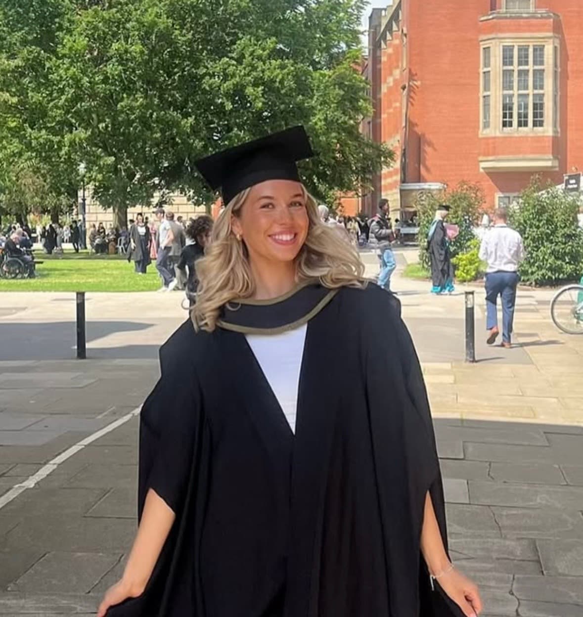Sophie Negree, Recent Law Graduate, now a trainee Solicitor at Fieldfisher, London