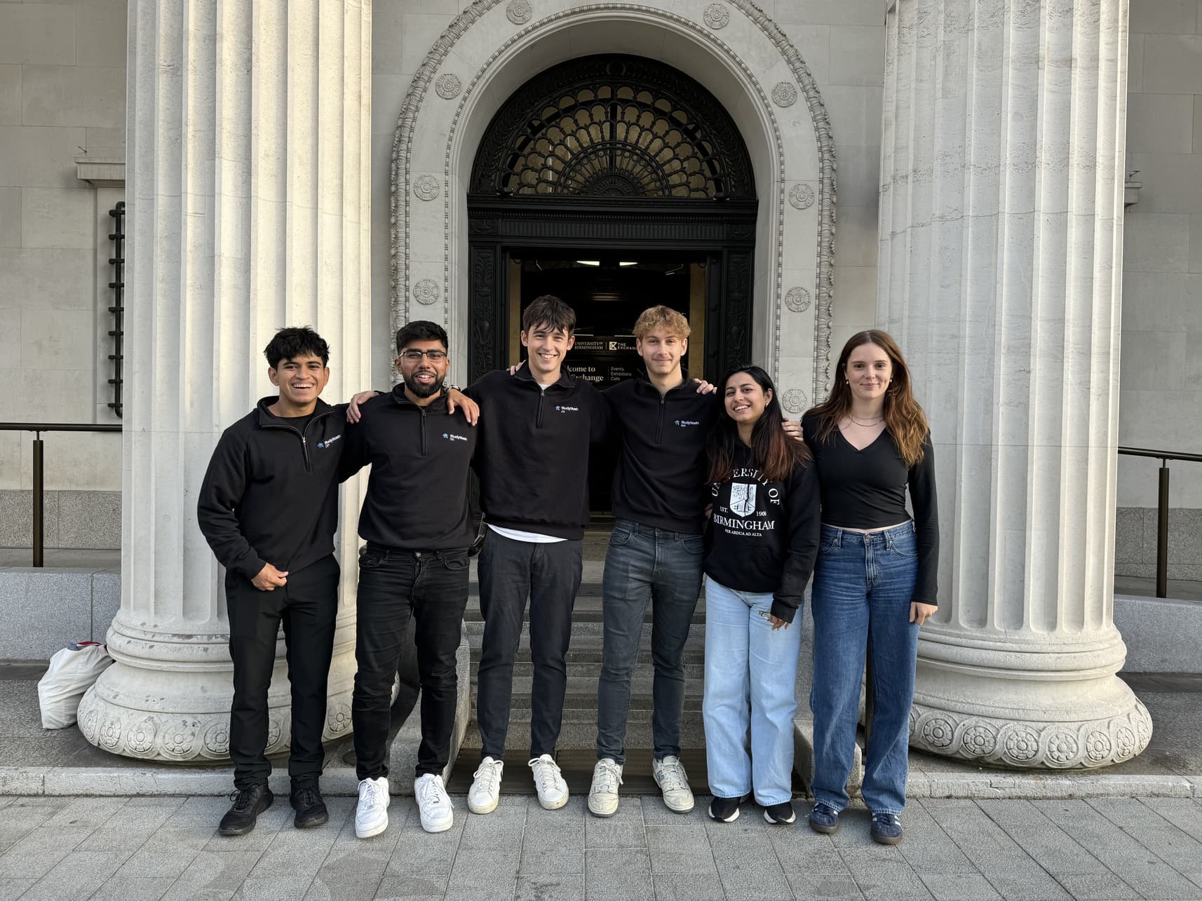 The StudyStash team at their WM offices